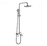 Душова колона зі змішувачем з поворотним виливом для ванни MIXXUS PREMIUM BARCELONA Chr-009-J (MI1669), фото 2