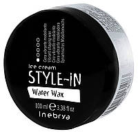 Моделирующий воск для укладки волос Inebrya Style-In Water Wax 100 мл.