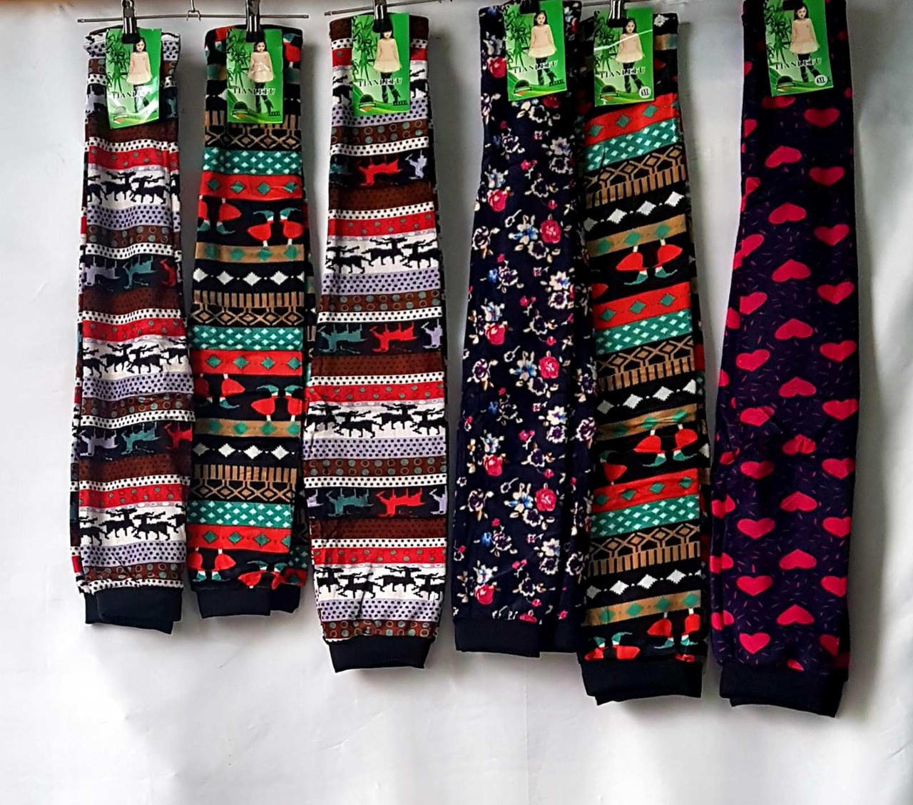 Підліткові лосини "Tianlifu" термо хутро (3XL-5XL), фото 1