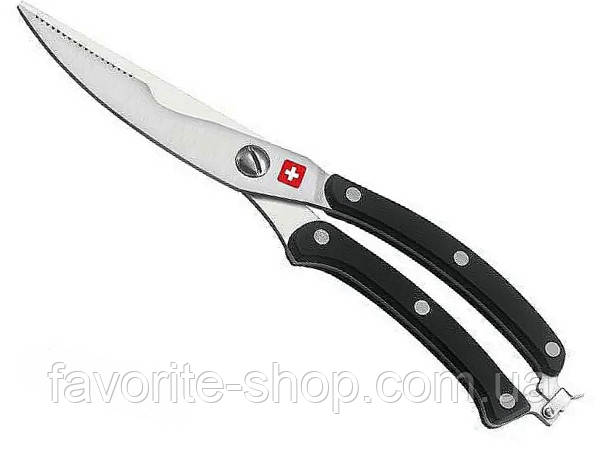 Кухонні ножиці German Family для оброблення м'яса птиці, риби, фото 1