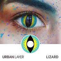 Контактные цветные линзы Urban Layer Lizard