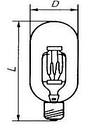 Лампа ПЖ 220-500, с цоколем Е27, фото 2
