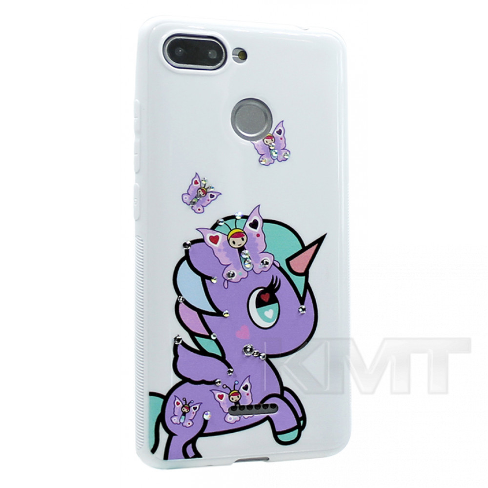 Чехол Unicorn TPU Case — Xiaomi Redmi Note 6 Pro — Design 1