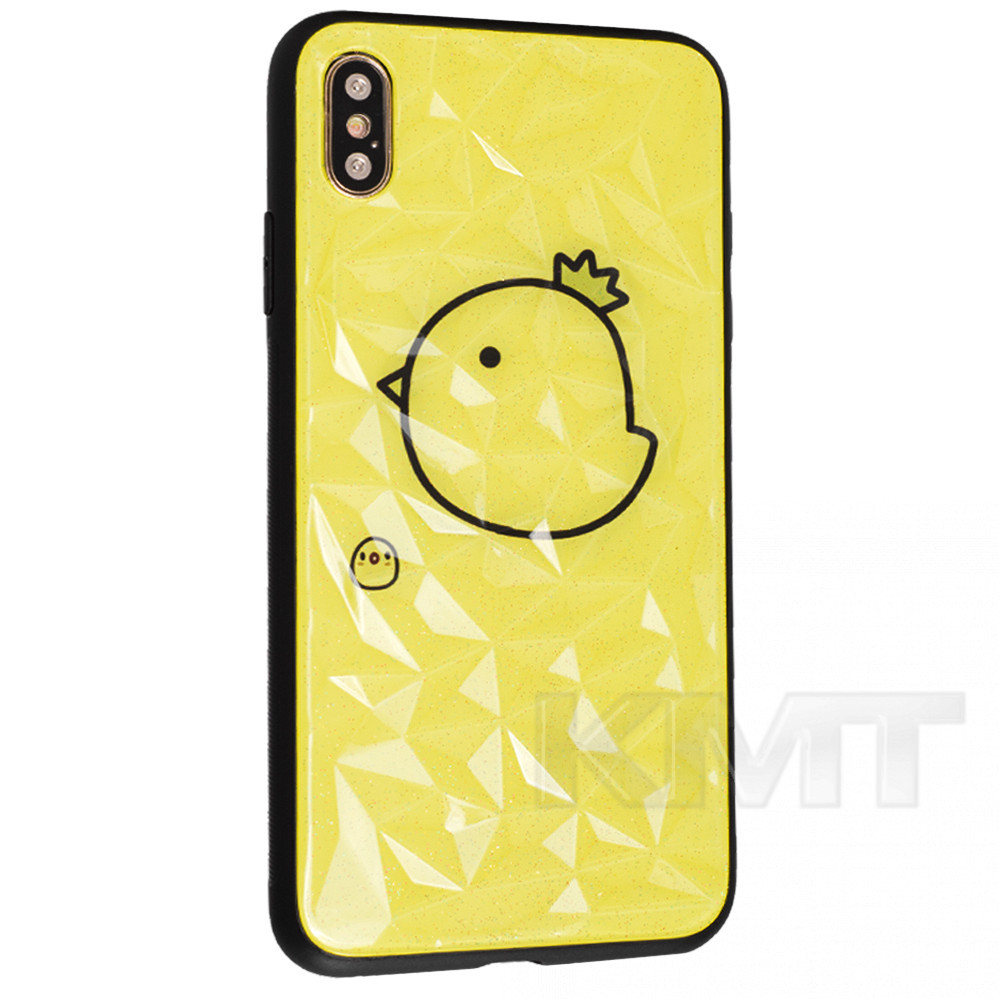 Romb Glass With Print TPU Case — Samsung A30 — Chiken