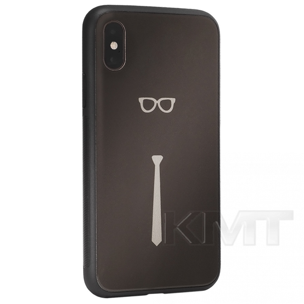 Glass with print TPU Case — Samsung A40 2019(A405) — Glass & Tie