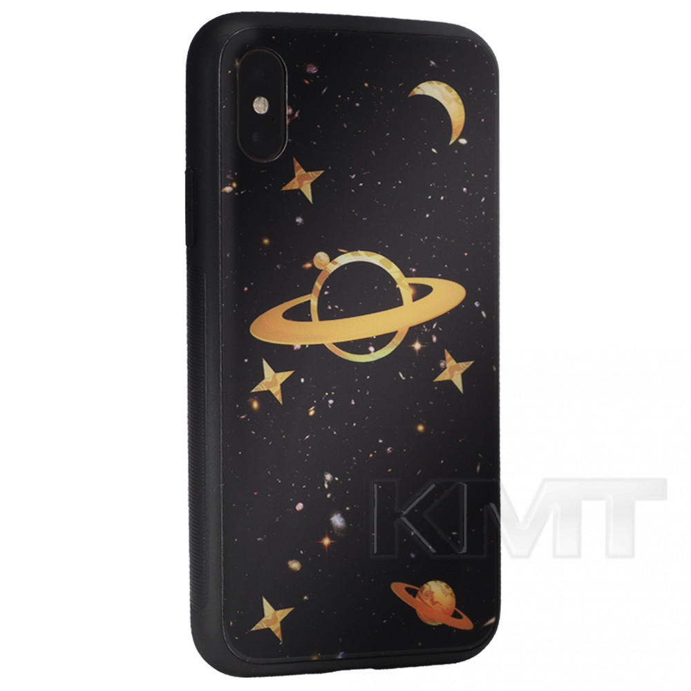 Glass with print TPU Case — Samsung A40 2019(A405) — Space X