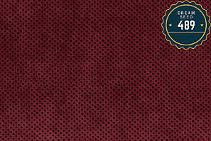 Меблева тканина Флок мийної антикіготь бордовий