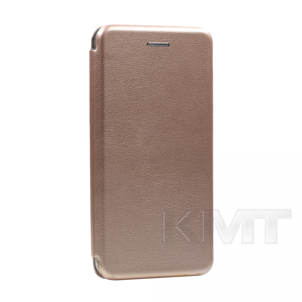 Захисний чохол книжка Leather Book Case — Xiaomi Redmi Note 6 Pro — Rose Gold