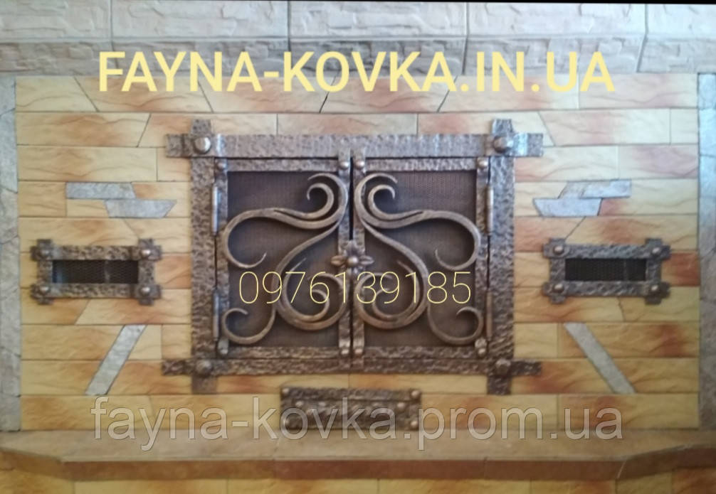 Камінна решітка ковані.
