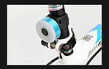 Задній ліхтар мигалка для велосипеда USB заряджання, фото 2