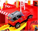 Дитяче паркування KUBAOT 000 ігровий набір червоний 01815, фото 4