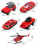 Дитяче паркування KUBAOT 000 ігровий набір червоний 01815, фото 9