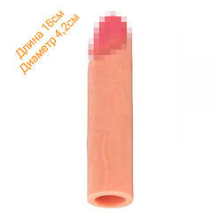 Насадка на член Real Body — Real Extender HARDY з відкритою головкою