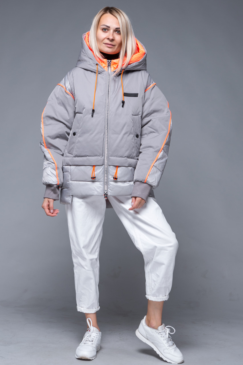 Жіночий пуховик DASER 101F oversize