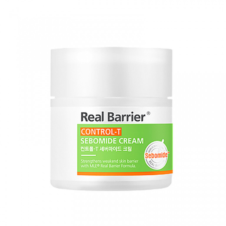 Себорегулювальний зволожувальний крем для жирної шкіри Real Barrier Control-T Sebomide Cream