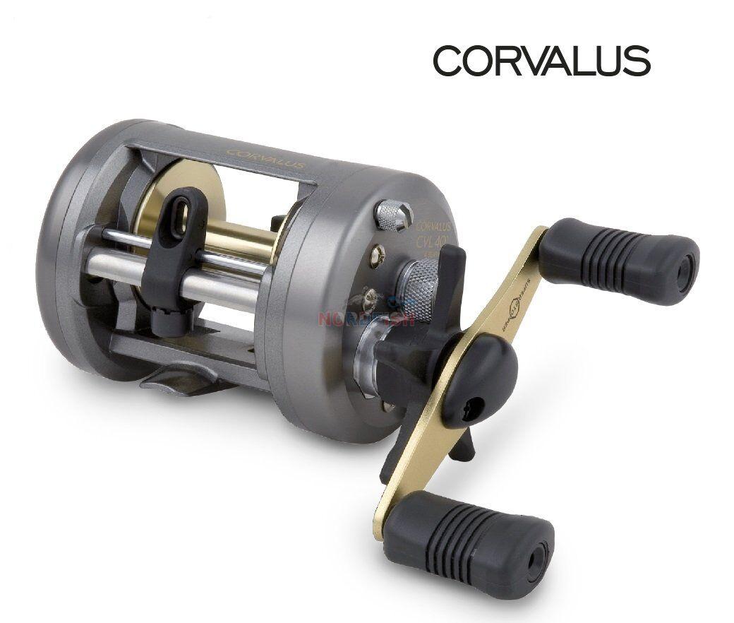 Котушка Shimano Corvalus 301 (3+1BB, 5,2:1), котушка мультиплікаторна