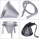 Фільтр для кави туристичний з титану Boundless Voyage, фото 3