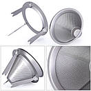 Фільтр для кави туристичний з титану Boundless Voyage, фото 5