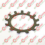 Шайба шплінтовочна гайки М48 головного вала редуктора на прес-підбирач Sipma 0829-401-363 088-070852-0.048, фото 3