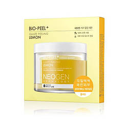 Тришарові пілінг-диски з екстрактом лимона Neogen Dermalogy Bio Peel Gauze Peeling Lemon 1 шт.