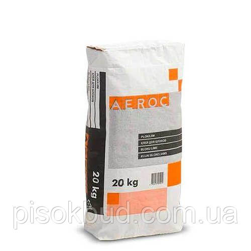 Клей для газобетона Aeroc серый - фото 1 - id-p1264028401