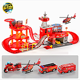 Дитяче паркінг KUBAOT ігровий набір червоний 01822, фото 2