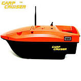 CarpCruiser Boat OF7-GPS Автопілот ехолот Lucky FFW718 GPS навігація 8 точок пам'ять кораблик для прикормки, фото 3
