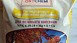 Добриво універсальне OstChem 3кг для осіннього внесення NPK 4-19-19+Mg+S+Ca, фото 8