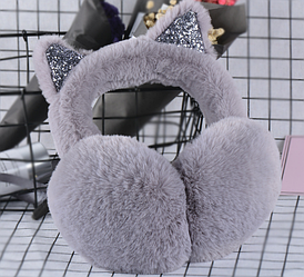 Хутряні навушники delight