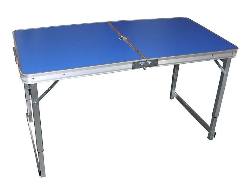 Стіл ПОСИЛЕНИЙ для пікніка розкладний, у валізі. БЕЗ стільців. Різні кольори, фото 1