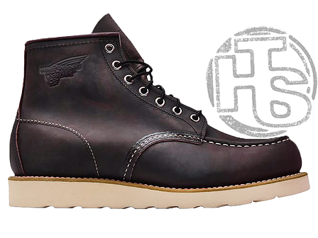 Чоловічі черевики Red Wing USA Classic Moc 6-inch Boot 8424890 Charcoal 8890, фото 1