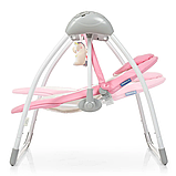 Дитяча гойдалка-шезлонг El Camino Airy ME 1047 Рожевий (ME 1047 pink), в коробці, фото 5