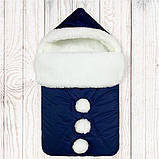 Конверт для новонароджених на виписку для дівчинки, фото 6