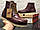 Чоловічі шкіряні високі черевики Red Wing темно-коричневого кольору (класичні осінь/зима), фото 9