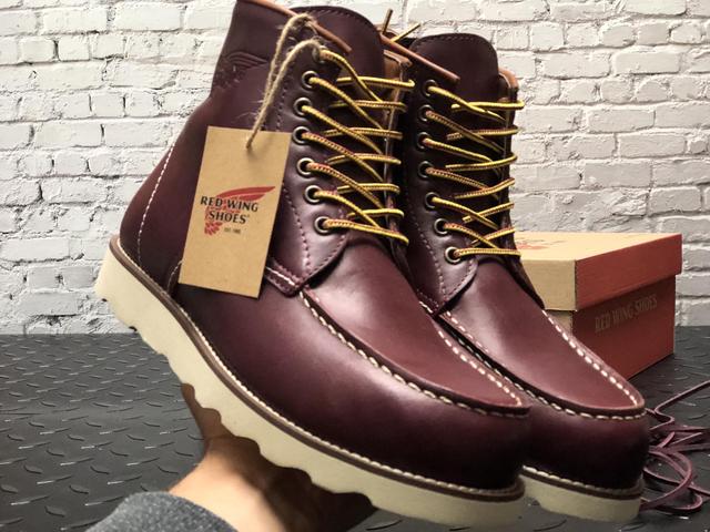 Чоловічі черевики Red Wing коричневого кольору фото