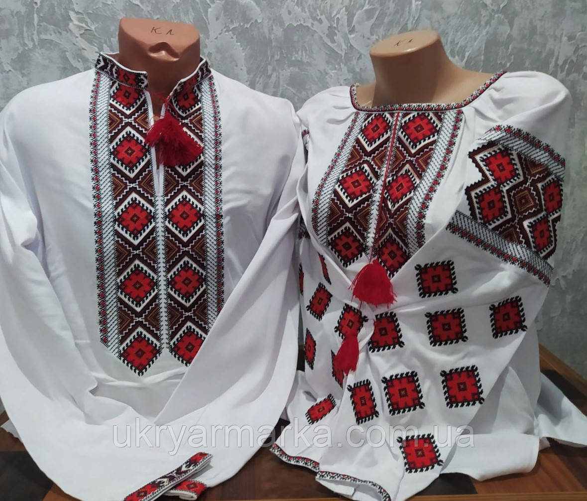 Парна вишиванка "Колоритна пара"