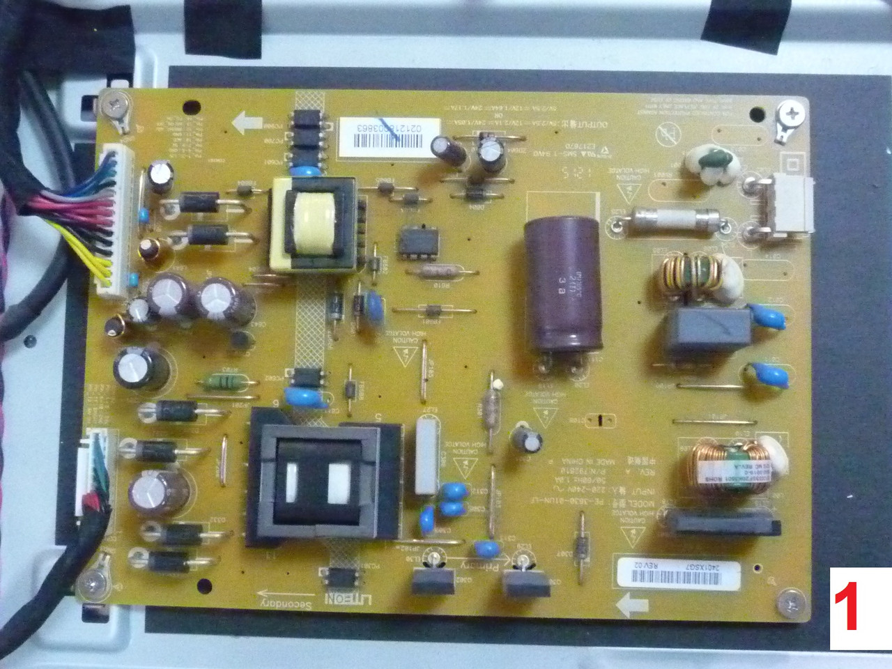 Блоки живлення для LED, LCD, PDP телевізорів Sharp, Toshiba, Sony, Panasonic (часть 1).