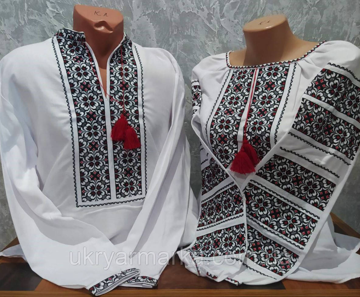 Парна вишиванка "Квітковий калейдоскоп"
