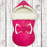 Зимовий конверт для новонародженого на виписку, фото 8