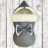 Конверт зимовий на виписку в пологовий будинок, фото 6