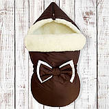 Конверт зимовий на виписку в пологовий будинок, фото 9