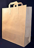 Пакет с пласкими ручками, 380*320*150 мм