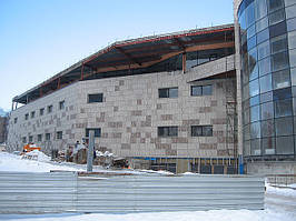 Облицювання фасадів керамогранітом