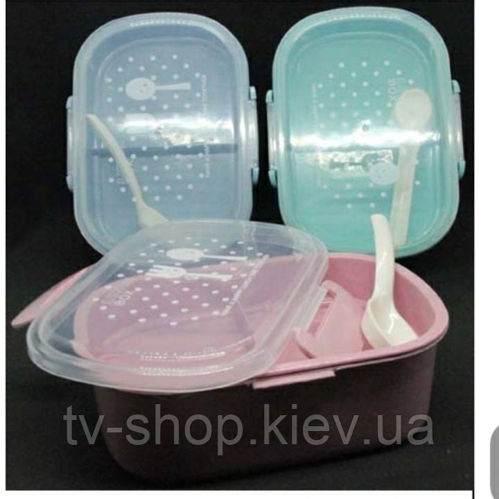 Ланчбокс із приладами Ніжність, фото 1