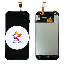 Оригінальний Дисплей (Модуль) + Сенсор (Тачскрін) для Nomu S30 (Чорний)