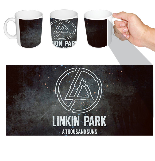 Чашка біла Linkin Park (z0149)