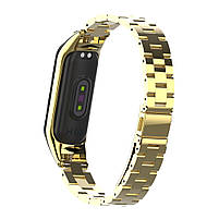 Ремінець для фітнес-браслета Xiaomi Mi Band 3 і 4 Bead design Gold, фото 5