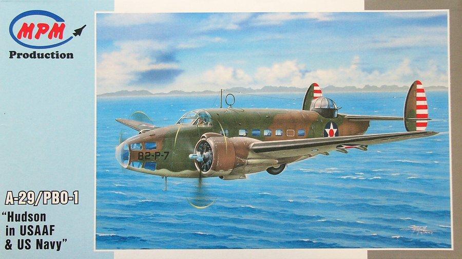 Пластикова модель 1/72 MPM 72541 літак A-29/PBO-1 Hudson in USAAF & US Navy, фото 1