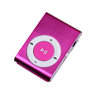 MP3 плеер клипса Aluminum Player TY33195 Розовый