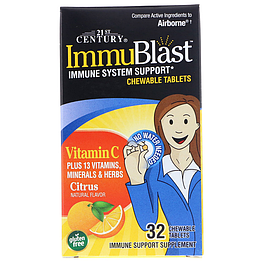 Вітаміни ImmuBlast Citrus 21st Century 32 жувальні таблетки